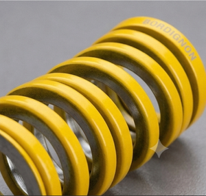 Resorte de compresión amarillo Mollificio Bordignon 4S, carga extra pesada, diámetro de la carcasa: 1, diámetro del varillaje: 1/2 - Product Image 5