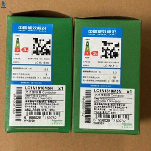 คอนโทรลเลอร์ PLC เซ็นเซอร์ คอนแทคเตอร์ AC ของแท้ใหม่เอี่ยม รุ่น LC1N1810M5N - Product Image 1