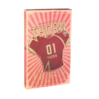 Livre édition spéciale imprimé pour ma série de romans brochés 5x8 pouces avec revêtement UV sélectif sur la couverture, bords pulvérisés, papier couché