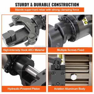 Máquina Dobladora de Barras de Acero Automática, Hidráulica y Eléctrica, Portátil, de Alta Calidad, NRB-28/32, Grado Industrial, para Doblar Varillas de 28 mm - Product Image 2