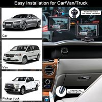 Caméra de recul sans fil pour camion, remorque, voiture avec système de moniteur 4,3 pouces