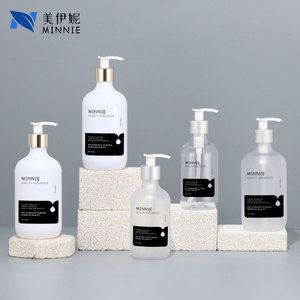 Minnie <b>Shampoo</b> And Body Wash Dispenser Bottle 300ml 500ml With Pump Head For Daily Care Products - Product Image 3