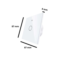 Motor para Cortinas de Plástico con Batería Recargable Integrada, Control por WiFi, RF, Aplicación y Voz, Temporizador Programable