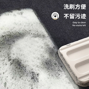 แผ่นรองนอนสัตว์เลี้ยงรูปสี่เหลี่ยมผืนผ้า กันน้ำ ทำจากดินไดอะตอม ลายสัตว์ สำหรับสุนัขและแมว ขนาดใหญ่ ใช้ได้ทุกฤดู - Product Image 4