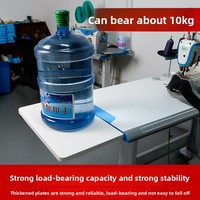 Nouvelle table d'extension pliable pour machine à coudre, pour rangement, panneau plat, extension de bureau plus longue/plus large, garantie de 3 mois en Chine
