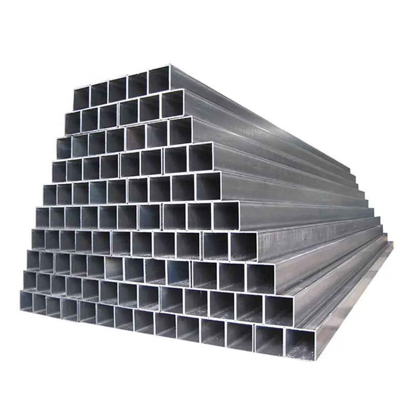 Hot Sale Low Price 10x20 20x40 4x4 inch 40 x 40 50x50 75x75mm Q235A Q235 Q345 Galvanized Square Pipe Tube