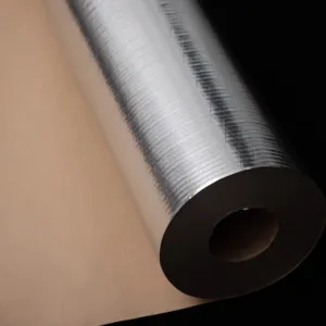 Aluminum Foil Glass Fiber Cloth Heat Resistant Building Material For Glass Wool Insulation