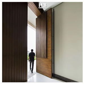 Porte <span class=keywords><strong>d</strong></span>'<span class=keywords><strong>entrée</strong></span> principale moderne en bois massif, extra large, étanche, pour villas de luxe, halls et maisons - Product Image 1