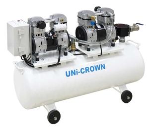 Sistema de Bomba de Vacío Médica sin Aceite UN-602VT, 2.5HP AC220V, Estructura de Pistón Oscilante, Uso Industrial - Product Image 3