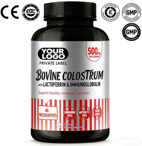 <span class=keywords><strong>Capsules</strong></span> de <span class=keywords><strong>colostrum</strong></span> bovin avec immunoglobuline et lactoferrine |   Complément alimentaire pour soutenir l'immunité chez les adultes |   Marque privée - Product Image 6