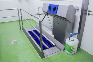 Trépied d'entrée pour usine alimentaire, stérilisation, carrelage, désinfection des bottes - Product Image 4