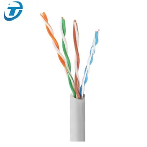 SFTP 4 par 23awg Lan Cable de cobre CCA 305m Utp Cat6 cat 5 Cable de red