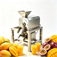 Kleine sapcentrifuge voor ananas, tomaat, mango, pulp, kokosmelk en fruit.
