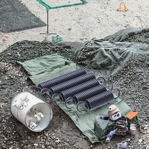 Ressort de tension en acier allié personnalisé, polyvalent, mécanique, à double oreille, double crochet, en spirale - Product Image 3