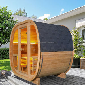 Sauna de Vapor Eléctrica Aislada de Alta Eficiencia para 6 Personas, Diseño de Estufa de Sauna Comercial para Exteriores Ecológica, Alivio del Estrés - Product Image 4