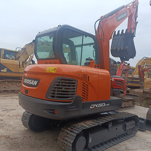 รถขุดมือสอง DOOSAN DX60-9C 6 ตัน เครื่องยนต์ยันม่าร์ ปั๊มไฮดรอลิก Doosan Mottrol มอเตอร์วาล์ว KYB ใช้งานมาแล้ว 1200-2000 ชั่วโมง สภาพ 90% ใหม่ 0.26 เมตร - Product Image 5