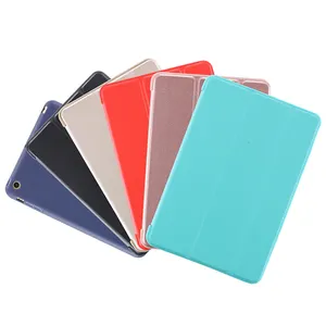 for New iPad 9.7 inch 2018 2017 Tableta Case Cover Ultra Slim Soft TPU Smart Case for New iPad with Auto Sleep/Wake Function