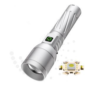 Lampe torche laser zoom super brillante à haute luminosité 800LM pour la chasse, éclairage de 1500m, rechargeable, LED en alliage d'aluminium longue portée - Product Image 1