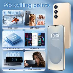 ZNNXECC S25 Téléphone portable économique à double carte avec reconnaissance faciale, fourni directement par l'usine, écran 6,6 pouces, huit cœurs, réseau 4G complet - Product Image 5