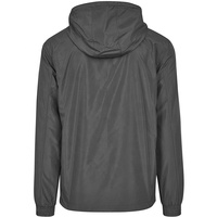 Chaqueta cortavientos de diseño personalizado con media cremallera para hombre, ropa deportiva, chaqueta a prueba de viento, chaquetas para exteriores para hombre