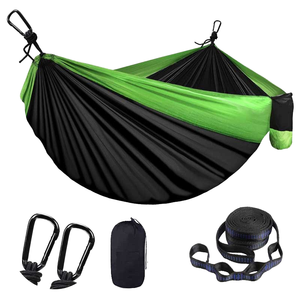 <span class=keywords><strong>Hamac</strong></span> extérieur en tissu de parachute 210T Camping simple avec moustiquaire pliable suspendue légère Caractéristiques en corde de nylon - Product Image 3