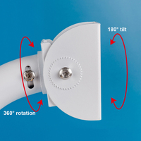Carcasa Interior Aleación de aluminio Soporte universal para cámara CCTV Soporte para interior y exterior Accesorios de monitoreo