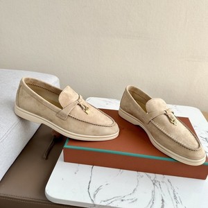 Chaussures de marche et de conduite pour hommes, unisexes, en cuir véritable, mocassins en daim de mouton, plates, décontractées, à enfiler, semelle extérieure en caoutchouc, grandes tailles - Product Image 3