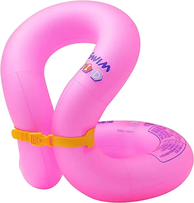 Çocuk taşınabilir yüzme yeleği için şişme havuz yüzer çift Surround hava yastığı ile yüzme simidi emniyet yüzmek kol bantları