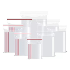 Biểu tượng tùy chỉnh Ống đồng in dây kéo dùng một lần đứng hàng đầu túi 20*30cm <span class=keywords><strong>Pe</strong></span>/PET/vmpet nhựa may mặc đóng gói thực phẩm cấp van - Product Image 6