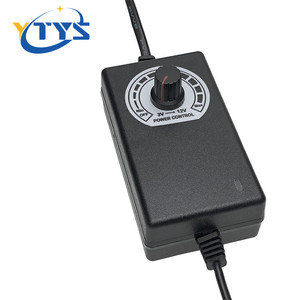 Adaptateur secteur multi-prises réglable YTYS AC/DC 3-12V 2A, connecteurs 5.5x2.5/2.1mm, garantie de 2 ans pour bande lumineuse LED - Product Image 2
