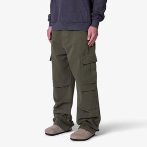 Осенние Большие размеры от производителя, мешковатые брюки-карго с широкими штанинами, мужские брюки-карго - Product Image 2
