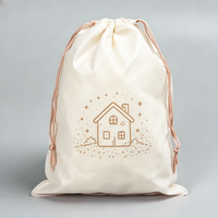 Sac de rangement multi-usages léger, pliable, portable, écologique, en non-tissé, avec cordon de serrage, personnalisé pour chaussures, cadeaux, petits objets