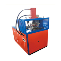 Poinçonneuse hydraulique semi-automatique pour trous de tubes en acier, poinçonneuse de tuyaux carrés