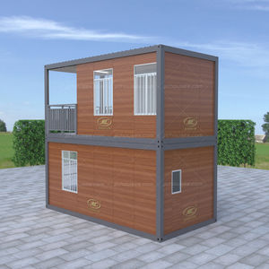 Conteneurs de maison économiques 3 en 1 aux Philippines, mini-maison habitable en conteneur avec salle de bain, maison en conteneur préfabriquée pour <span class=keywords><strong>garage</strong></span> - Product Image 2