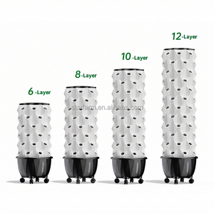 Système d'aéroponie et d'hydroponie intérieur pour serre, Tour de culture verticale pour ananas, Solutions de culture hydroponique verticale - Product Image 1