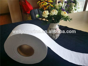 Rouleau de papier toilette jumbo pour salle de bain 100% bois vierge <span class=keywords><strong>plub</strong></span> haute qualité 12 rouleaux par ctn 300 mètres de long - Product Image 5