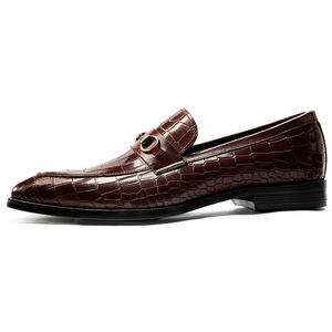 รองเท้าหนังแท้ขายดีสำหรับผู้ชาย รุ่นใหม่ สไตล์ Loafer - Product Image 4