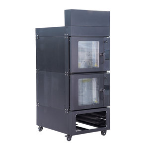 <span class=keywords><strong>Four</strong></span> à Convection à Air Chaud Électrique à Combinaison Commerciale à 5 Plaques <span class=keywords><strong>Four</strong></span> à Biscuit à Pain Européen avec Armoire pour Boulangeries - Product Image 3