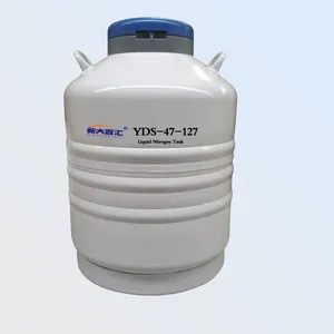 freezing embryos cells liquid nitrogen tank container liquid nitrogen canister 47kg for biotechnology