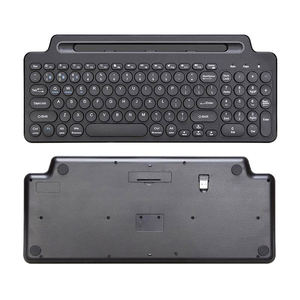 Nuevo Receptor Nano Negro de 2.4Ghz con 2 Pilas AAA, Teclado con Soporte para Teléfono y Panel Táctil para IOS/Android - Product Image 2