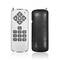 Konst Smart Home 12/15/18-Key Télécommande sans fil AAA Batterie étanche pour lumières LED Alarmes de sécurité 433MHz 1000m Portée