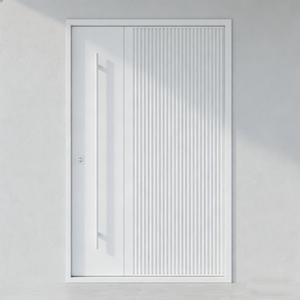 Porte d'entrée en acier moderne antivol <span class=keywords><strong>VICENTE</strong></span> avec poignée et serrure personnalisables en option pour usage commercial - Product Image 5