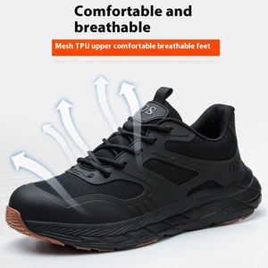 Zapatos de Seguridad CHITED para Hombre, Ligeros, Anti-Impactos, Anti-Pinchazos, con Puntera de Acero, Transpirables, Antideslizantes y Resistentes al Desgaste para Uso en Verano - Product Image 3