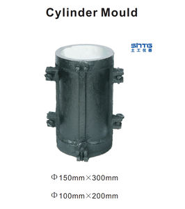 150x300mm Zylinderform labor Mörtel Metall Typ Beton prüf formen Stanz beton formen Beton festigkeit prüfgeräte - Product Image 3