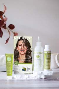 Naturtint 5A Châtain <span class=keywords><strong>Clair</strong></span> Cendré Gel Colorant Permanent Sans Ammoniaque Végétalien Sans Cruauté Animale Couverture 100% des Cheveux Gris Longue Durée pour Enfants - Product Image 3