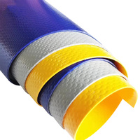 Bâche Toile PVC Enduite Vente en Gros 550gsm-900gsm Super Résistante Industrielle Ignifuge Occultante Anti-UV