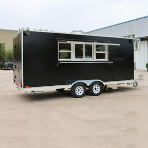 Nouvelle conception de remorque alimentaire entièrement équipée, cuisine mobile avec équipement de cuisine complet, remorque alimentaire personnalisée à vendre, prix d'usine - Product Image 3