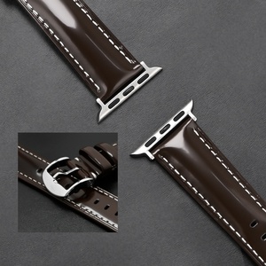 Nuovo Design <span class=keywords><strong>Cinturino</strong></span> in <span class=keywords><strong>Pelle</strong></span> Bovina di Alta Qualità per <span class=keywords><strong>Apple</strong></span> <span class=keywords><strong>Watch</strong></span>, Bracciale Sostitutivo Impermeabile di Lusso - Product Image 6