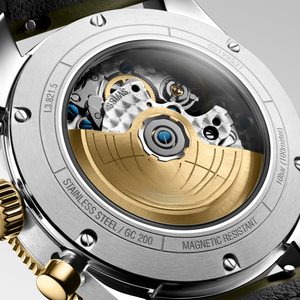 นาฬิกาข้อมือผู้ชาย ระบบออโตเมติก โครโนกราฟ สายหนัง หน้าปัดเรืองแสง กระจกแซฟไฟร์ นาฬิกาสปอร์ต Longinesing - Product Image 6