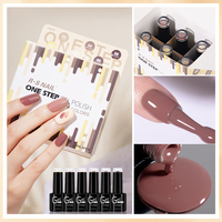 Kit de vernis à ongles en gel RS Nail Custom Bottle, 8 ml, longue tenue, sans HEMA, végan, gel en une étape, vernis à ongles en gel UV